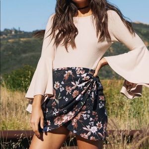 Sage the Label Wrap Skirt